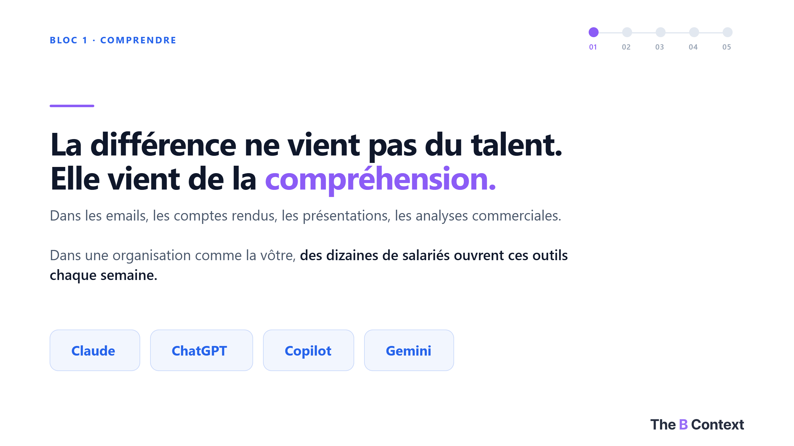 Accroche · ce qui se passe déjà